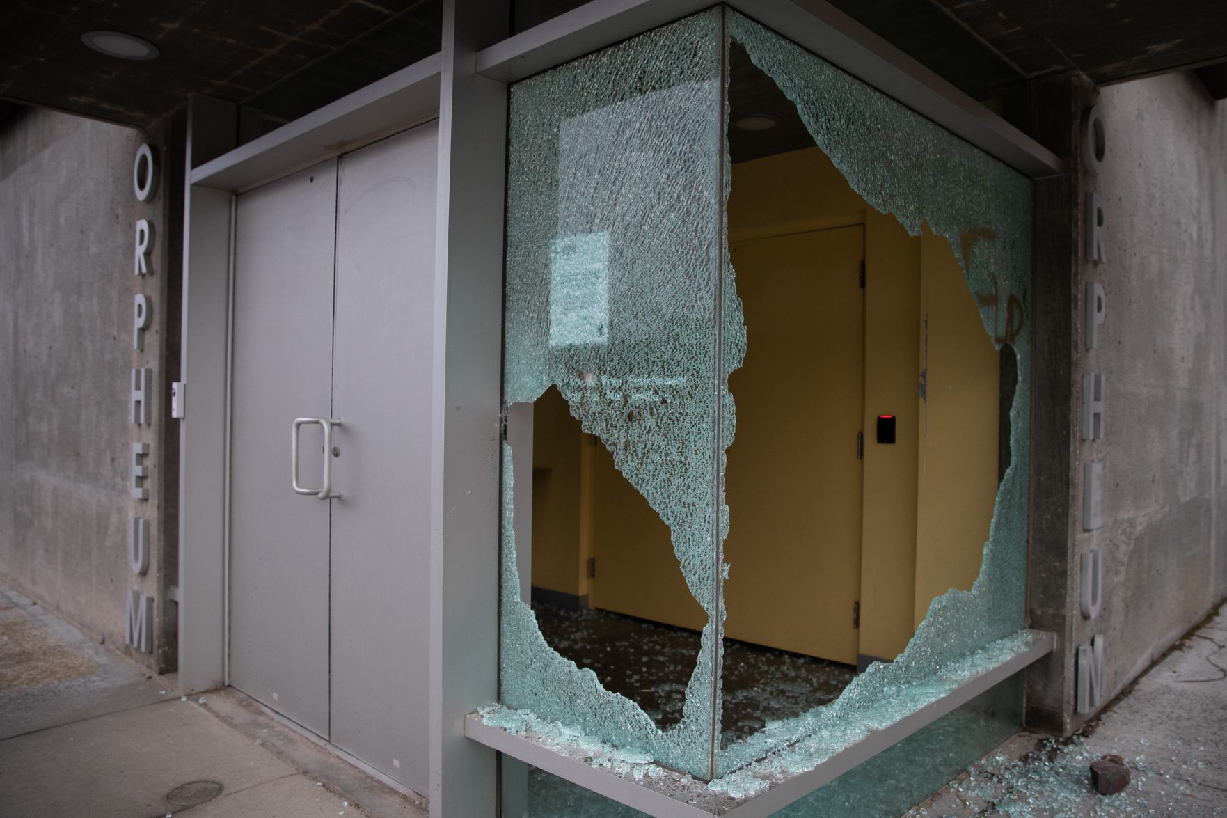 Protest Damage